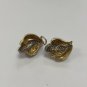 Estate 4.20 Carats Natural VVS Diamond 14K Solid Yellow Gold Earrings