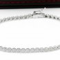 1.15 Carat Natural Diamond 14K Solid White Gold Bracelet