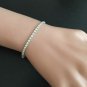 1.15 Carat Natural Diamond 14K Solid White Gold Bracelet
