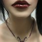 54.14Ct Natural Ruby & Diamond 14K Solid Yellow Gold Necklace