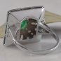 Estate 2.44Ct Natural Emerald & VS Diamond 14K Solid White Gold Ring
