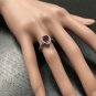 1.80 Carats Red Ruby and Natural Diamond 14K Solid Yellow Gold Ring