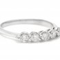 .80Ct Natural Diamond 14K Solid White Gold Ring
