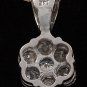 Estate .85 Carats Natural Diamond 14K Solid White Gold Necklace
