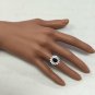 2.70Ct Natural Blue Sapphire & Diamond 14K Solid White Gold Ring
