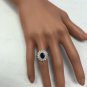 2.70Ct Natural Blue Sapphire & Diamond 14K Solid White Gold Ring