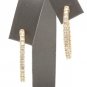 2.25Ct Natural Diamond 14K Solid Yellow Gold Hoop Earrings