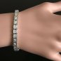 3.20 Carat Natural Diamond 14K Solid White Gold Bracelet