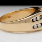 1.00Ct Natural VS Diamond 14K Solid Yellow Gold Ring
