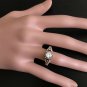 1.16 Carats Natural Diamond 14K Solid Rose Gold Band Ring
