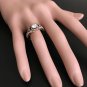 1.16 Carats Natural Diamond 14K Solid Rose Gold Band Ring