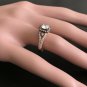 1.16 Carats Natural Diamond 14K Solid Rose Gold Band Ring