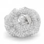 3.30Ct Natural Diamond 14K Solid White Gold Band Ring