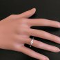 0.32Ct Natural Diamond 14K Solid White Gold Engagement Ring