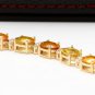 30.65Ct Natural Sapphire and Diamond 14K Solid Yellow Gold Bracelet