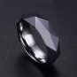 High Polished Three Colors 6mm Tungsten Carbide Ring