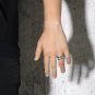 Embossed Sanskrit Mantra Character Vintage Style Tibetan Spinner Ring