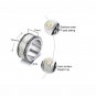 Embossed Sanskrit Mantra Character Vintage Style Tibetan Spinner Ring