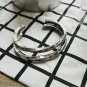 Letter Engraved Stainless Steel Vikings Cuff Bracelet