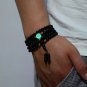 Dragon Black Buddha Mala Beads Glow In Dark Bracelet