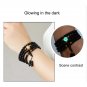 Dragon Black Buddha Mala Beads Glow In Dark Bracelet