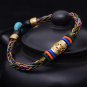 Metal Switch Luck Bead Eight Strands of Rope Bracelet