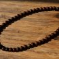 10mm Brown Batural Stone Bead With Magnetic Clasps Necklace