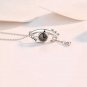 100 Languages I Love You Angel Eye Pendant Necklace