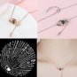 100 Languages I Love You Angel Eye Pendant Necklace