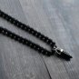 Hand Knitted Volcanic Lava Stone Beads Diffuser Necklace