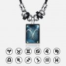 12 Constellations Carm Pendant Necklace