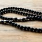 Mens Tribal Style 6mm Stone Beads Skull Charm Necklace