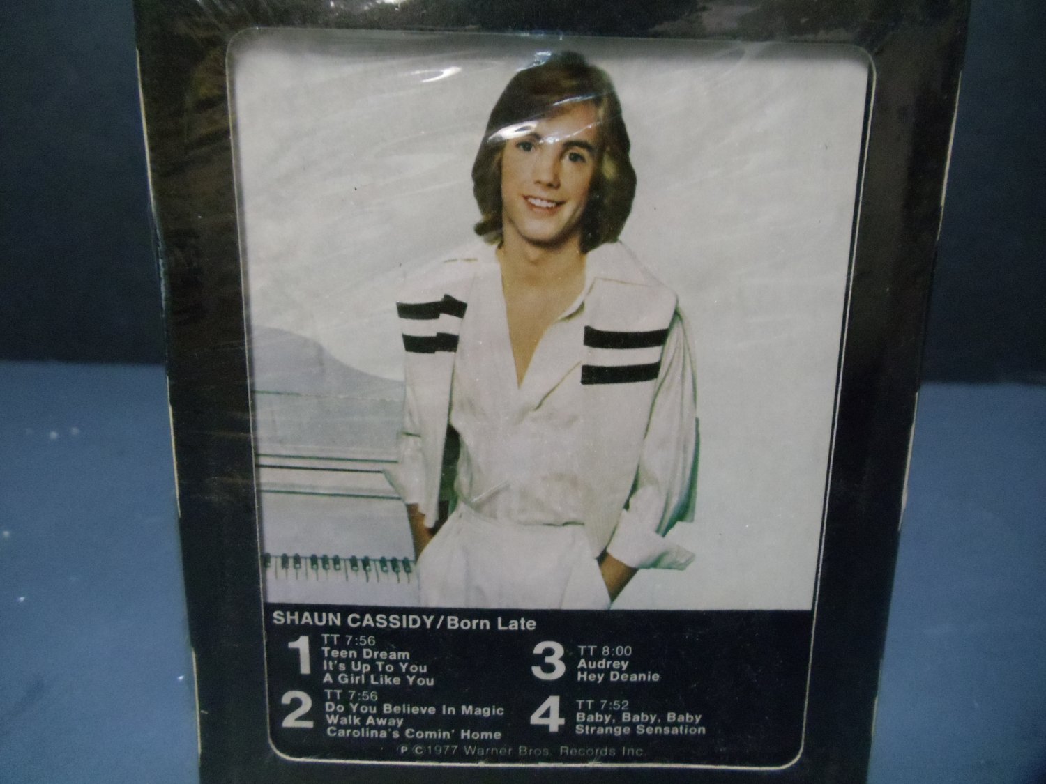 Shaun Cassidy Born Late (NEW SEALED) M8 3126 8 Track (E1331)