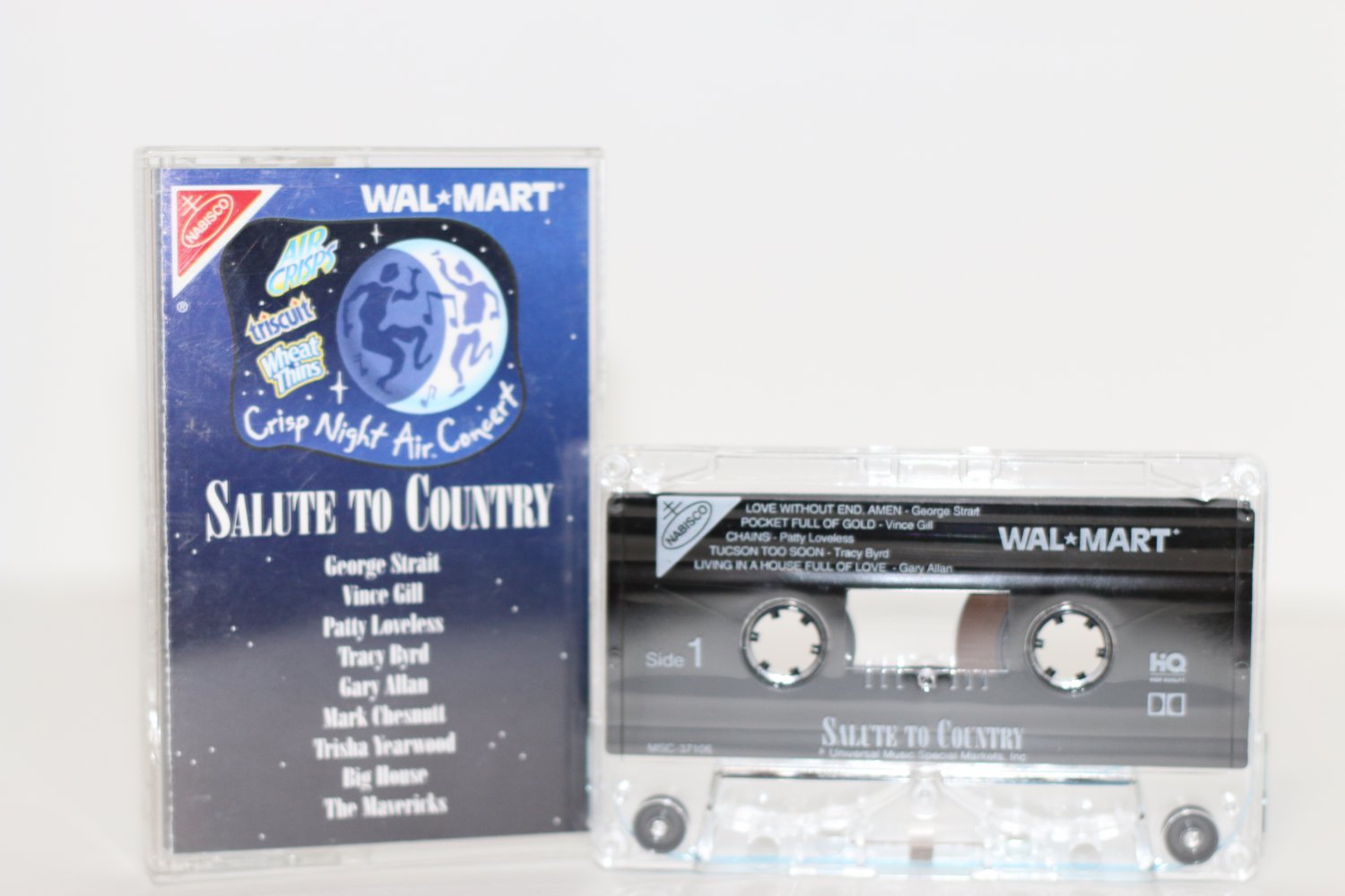 Various - Crisp Night Air Concert- Salute To Country 1997; Cassette C1055