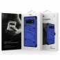 For Galaxy S10 Plus Case Military Grade Drop with Kickstand Holster Blue/Black