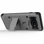 For Galaxy S10 Plus Case Military Grade Drop with Kickstand Holster Gray/Black