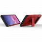 For Galaxy S10 Plus Case Military Grade Drop with Kickstand Holster Red/Black