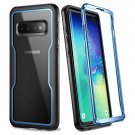 For Galaxy S10 Plus Case Crystal Clear Heavy Duty Protection Lightweight Blue