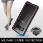For Galaxy S10 Plus Case Crystal Clear Heavy Duty Protection Lightweight Purple