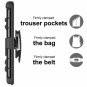 For Moto G7 Rugged Clear Case Poetic FullBody Hybrid Shockproof Holster Black