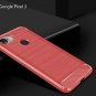 For Google Pixel 3 Case TPU Shock Absorption Technology Raised Bezels Red