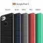 For Google Pixel 3 Case TPU Shock Absorption Technology Raised Bezels Gray