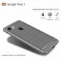 For Google Pixel 3 Case TPU Shock Absorption Technology Raised Bezels Gray