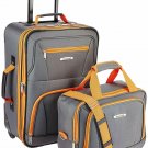 The Traveler Luggage 2 Piece Set Charcoal, One Size This Set Is Perfect Deluxe