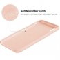 For iPhone XR Case Silicone Classic Bumper Shockproof Drop Protective Pink Sand