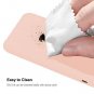 For iPhone XR Case Silicone Classic Bumper Shockproof Drop Protective Pink Sand
