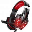 Headset Gaming PS4, PC, Xbox  for Laptop Mac Nintendo Switch Games Surround Red