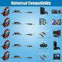 Headset Gaming PS4, PC, Xbox  for Laptop Mac Nintendo Switch Games Surround Red