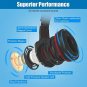 Headset Gaming PS4, PC, Xbox  for Laptop Mac Nintendo Switch Games Surround Red