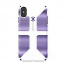 iPhone Xs Max Case Drop-tested protection Dual-Layer White/Ultraviolet Purple